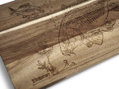 Tagliere decorativo da cucina Delphin CarpBOARD