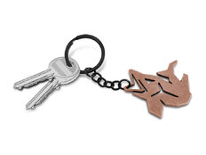 Portachiavi con apribottiglie Delphin PIKENER  | bronzo