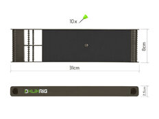 Organizzatore per terminali Delphin KlikBOX Rig