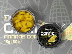 Esca artificiale Delphin CorneX Pop Up / 60pz  | Mais - Ananas