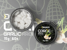 Esca artificiale Delphin CorneX Pop Up / 60pz  | Aglio