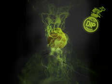 Dip spray per esche Delphin AromaX/30ml  | Cioccolato-Banana/fluo verde