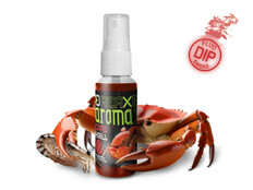 Dip spray per esche Delphin AromaX/30ml  | Granchio-Krill/rosso