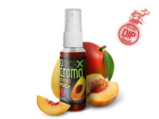 Dip spray per esche Delphin AromaX/30ml  | Mango-Pesca/rosso