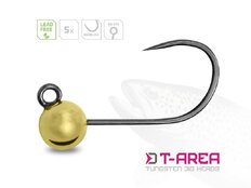 Jig in tungsteno Delphin T-AREA BL / 5 pz | oro