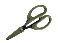 Forbici Delphin BladeX Long Titan con lama dentata | 12 cm