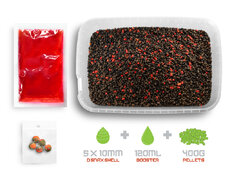 Pellet box Delphin Reaxe READY&GO / Frankfurter-Chili