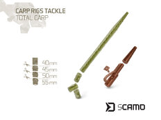 Set montature carpfishing Delphin sCAMO Total CARP / 10 pz