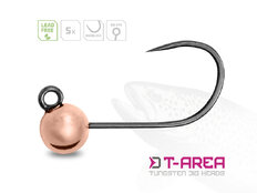 Jig in tungsteno Delphin T-AREA BL / 5 pz | rame