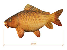 Carpa di peluche Delphin CARPY  | 60 cm