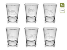 Set bicchierini in vetro Delphin SHOTY 6 in 1 | 6x55ml