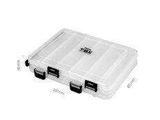 Scatola Delphin TBX Duo 210-12P Clip  | 210x165x40mm