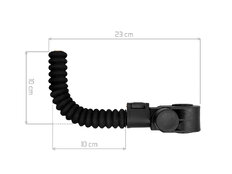 Supporto per mangiatoia Delphin Atoma BEND  | 10x10cm