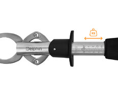 Pinze per la pesca in metallo Delphin CLAMPER  | 25cm / 15kg