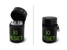 Set di bicchierini in acciaio inox Delphin RESET 4 in 1  | 4x30ml