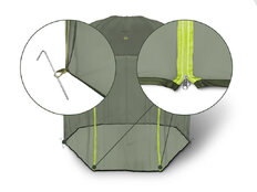 Zanzariera per ombrellone Delphin AntiFLY  | 250cm