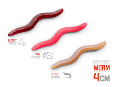 Esca artificiale Delphin B! StinxWORM Aglio / 50pz 