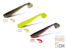 Esca artificiale Delphin B! StinxRIBS Shrimp / 20pz 