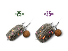 Calza Delphin PVA n´tastic SET 2in1 / 7m+7m  | 25mm + 35mm / Rapidamente solubile