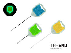 Set di aghi e trapano Fluo Delphin T-END Grip 3XF
