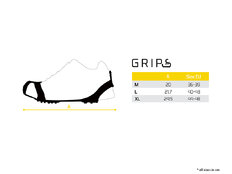 Copri scarpe antiscivolo Delphin GRIPS 
