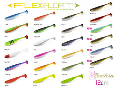 Esca artificiale Delphin ZANDERA FlexiFLOAT UVs / 5pz 