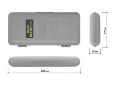 Scatola per terminali method feeder Delphin HardBOX REAXE  | 200x97mm