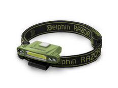Lampada frontale Delphin RAZOR USB UC