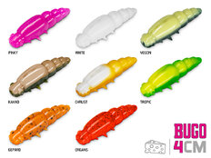 Esca siliconica Delphin BUGO Formaggio / 15pz