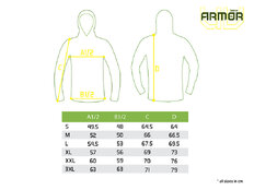 Maglietta con cappuccio Delphin UV ARMOR 50+  | Neon L