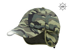 Cappellino invernale LED Delphin OutLINE Camo  | UNI