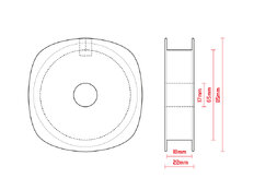 Bobina 100-300m / 10pz 