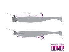 BOMB! Twisto RIGS Fluorocarbon / 3pz 