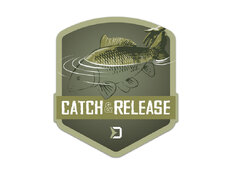 Adesivo Delphin CATCH and RELEASE  | 9x8cm