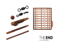 Set di montaggi per carpfishing THE END / 10 montaggi  | G-ROUND