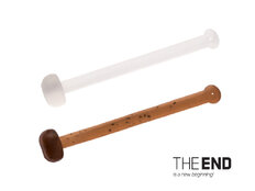 Fermo elastico per esca THE END / 36pz  | mix 18,21,25 mm