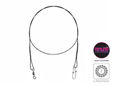 Cavo in titanio 1x7 BOMB! con girelle e moschettone 