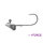 Darting jig head Delphin A-FORCE con fermo esca / 5 pz