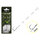 Terminale feeder Delphin Braided Sting / 10 pz | 8cm/0,14mm/Chinu #8