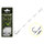 Terminale feeder Delphin Braided Sting / 10 pz | 12cm/0,20mm/Turner #4