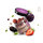 Boilies bilanciate Delphin BreaX/SweetBERRY | Gelso-Fragola-Prugna/24mm/100g
