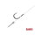 Terminale Delphin FLR Sting / 6pz  | 8cm / 0,22mm / SENZA ARDIGLIONE #8 / Sting 5mm