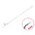 Terminale Delphin Proxi Sting / 6pz  | 8cm / 0,10mm / BARB #8 / Sting 5mm