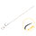 Terminale Delphin Proxi Loop / 6pz  | 8cm / 0,10mm / B-LESS #8