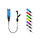 Indicatore luminoso Delphin LightBLOCK  | trasparente