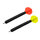 Delphin PointMARKER / 2 pezzi  | rosso+giallo fluo