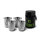 Set di bicchierini in acciaio inox Delphin RESET 4 in 1  | 4x30ml