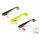 Esca artificiale Delphin B! StinxRIBS Gamberetto / 20pz  | 5cm / NEON