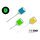 Set di aghi e trapano Fluo Delphin T-END Grip 3XF