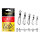 Girella con moschettone a T / 10pz  | #10/14kg
